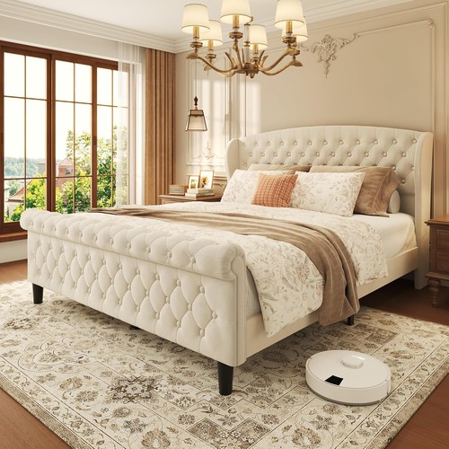 Queen platform bed - platform,